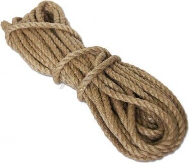 Веревка джутовая 14 мм 10 м