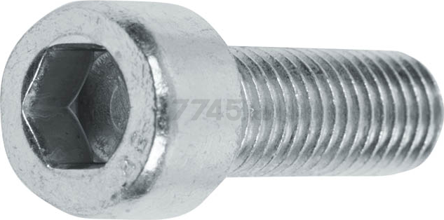 Винт с внутренним шестигранником М8х70 мм цинк класс прочности 8.8 DIN 912 STARFIX 10 штук (SMP1-33774-10) - Фото 2