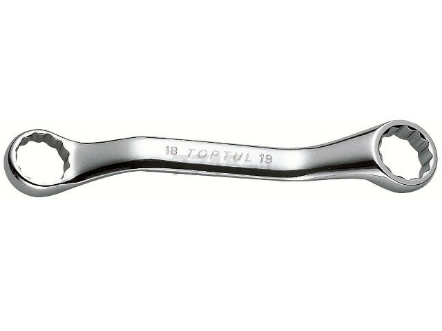 Ключ накидной 10х11 мм 45° TOPTUL Mini (AAAK1011)
