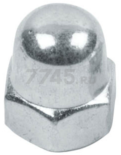 Гайка колпачковая М10 цинк класс прочности 5.8 DIN 1587 STARFIX 5 штук (SMZ1-36218-5)