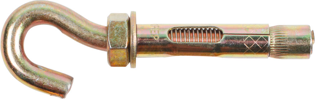 Анкер с крюком М6х8х45 мм STARFIX 100 штук (SM-95677-100)