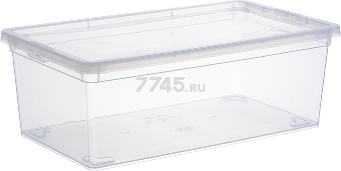 Коробка для хранения вещей пластиковая 340x190x120 мм IDEA (М2351)