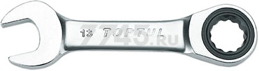 Ключ комбинированный 8 мм с трещоткой MINI TOPTUL (AOAB0808)