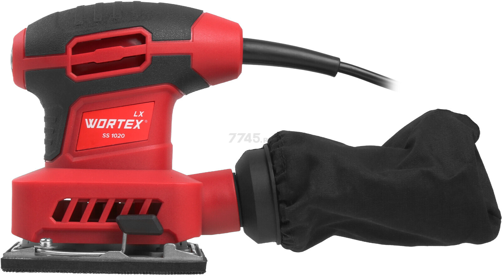 Шлифмашина плоская (виброшлифмашина) WORTEX LX SS 1020 (1334426) - Фото 7