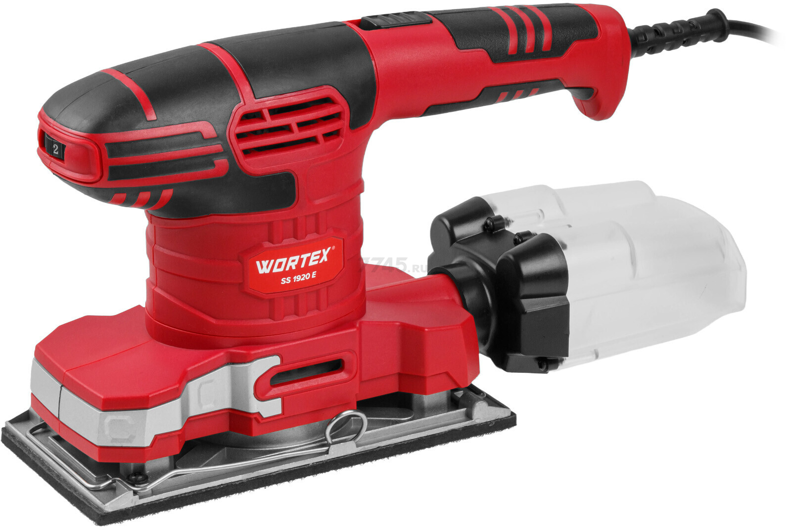 Шлифмашина плоская (виброшлифмашина) WORTEX SS 1920 E (1334425) - Фото 5