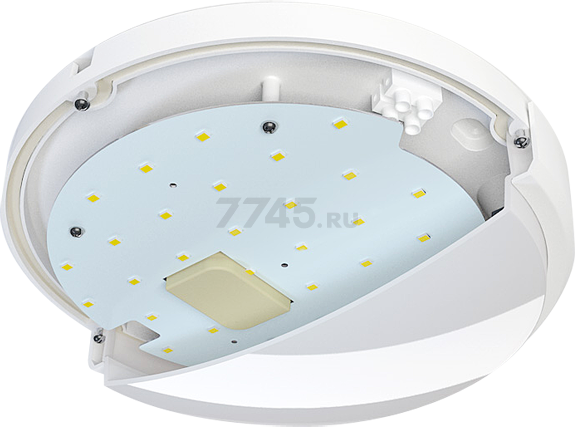 Светильник накладной с датчиком движения PBH-PC2-RS 8 Вт 4000К JAZZWAY (2852113) - Фото 4