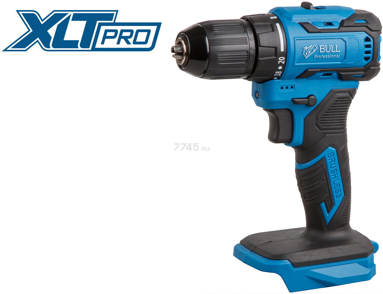 Дрель-шуруповерт аккумуляторная BULL SR 1804 XLTpro (1329419) - Фото 7