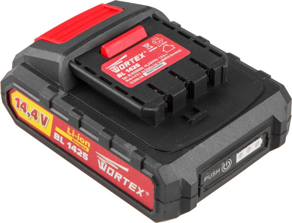 Дрель-шуруповерт аккумуляторная WORTEX BD 1425 DLI (BD1425DLI1606) - Фото 11