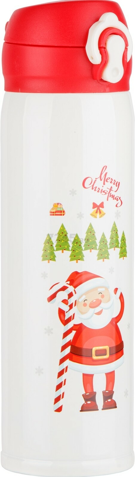 Термос PERFECTO LINEA Merry Christmas 0,48 л белый (27-225474)