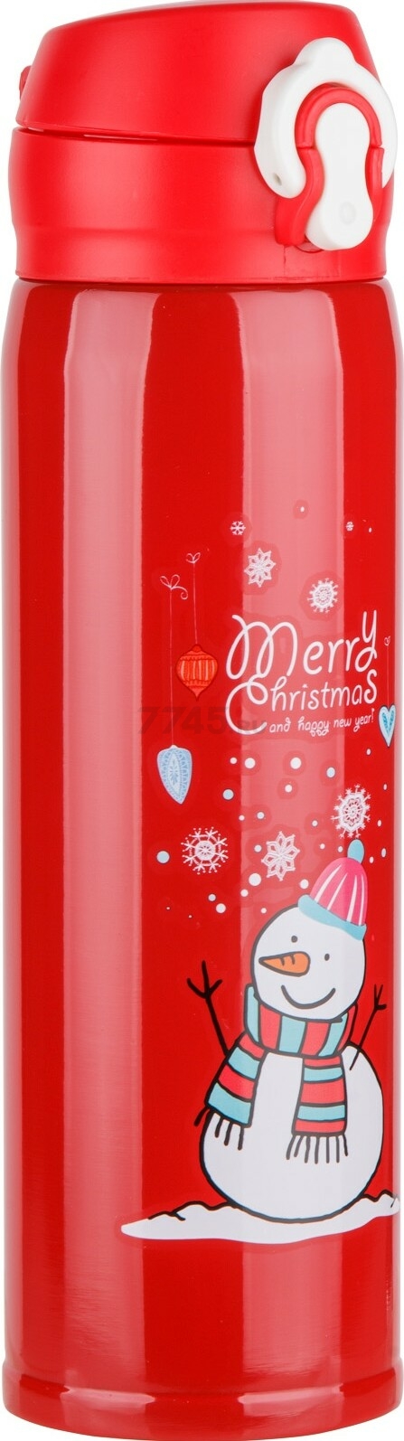 Термос PERFECTO LINEA Merry Christmas 0,48 л красный (27-225472)