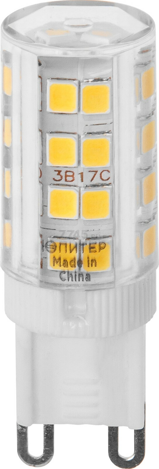 Лампа светодиодная G9 ЮПИТЕР Люкс JCD 5 Вт 3000К (JP5101-33)