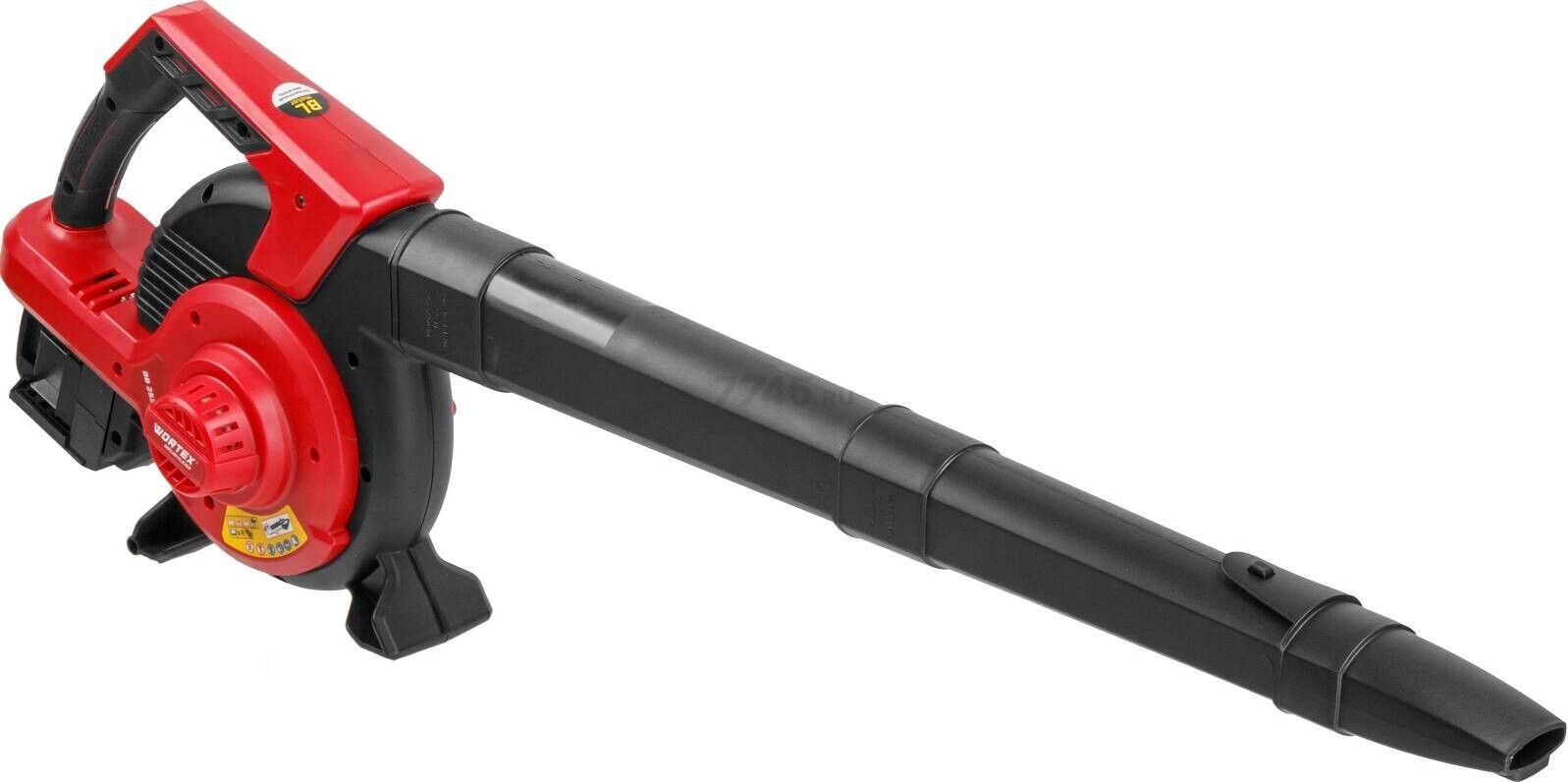 Воздуходувка аккумуляторная WORTEX BB 2536-1 D XLT SOLO (1333417) - Фото 8