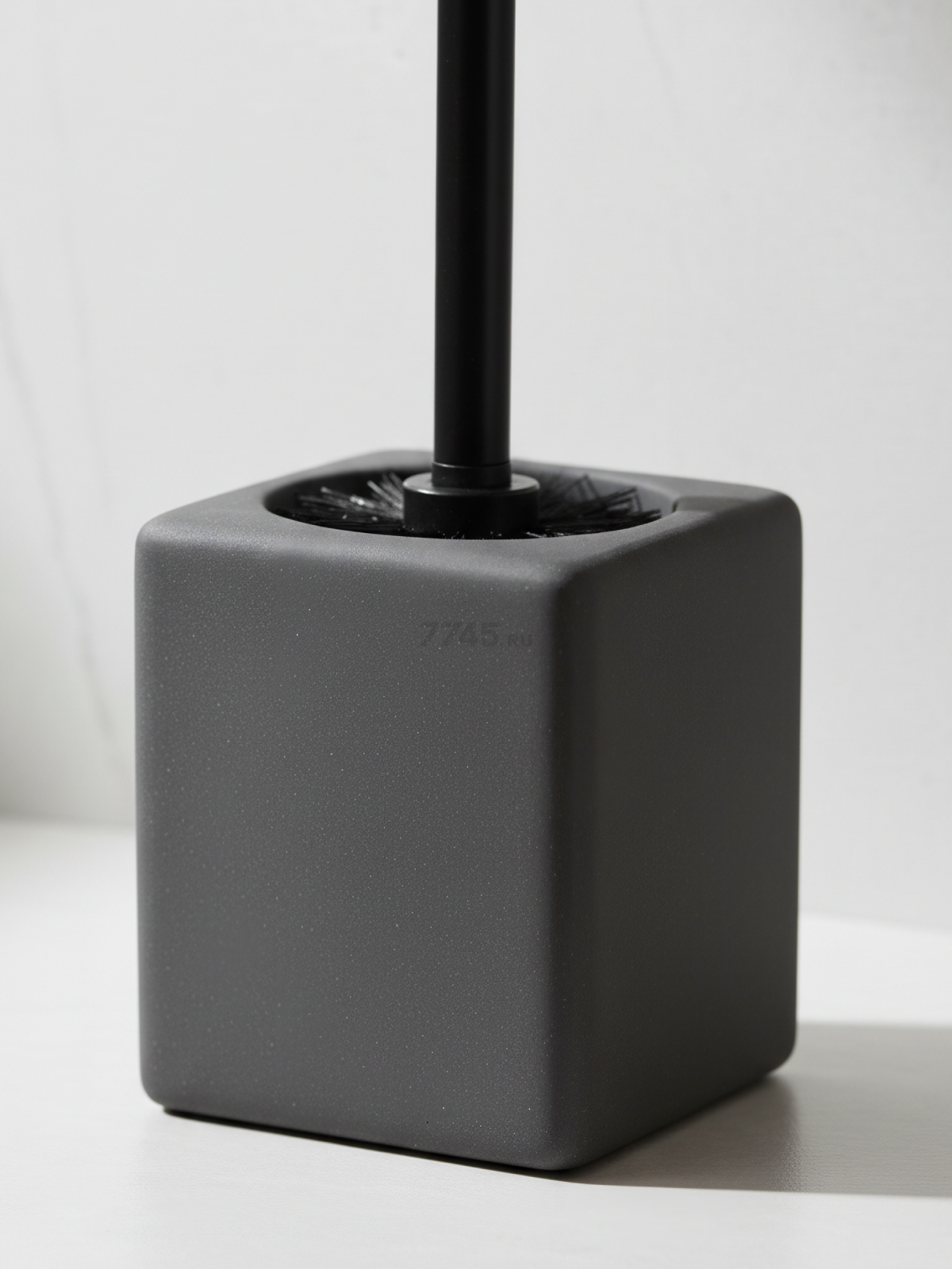 Ершик с подставкой PERFECTO LINEA Seashell Paradise серый (35-889004) - Фото 2