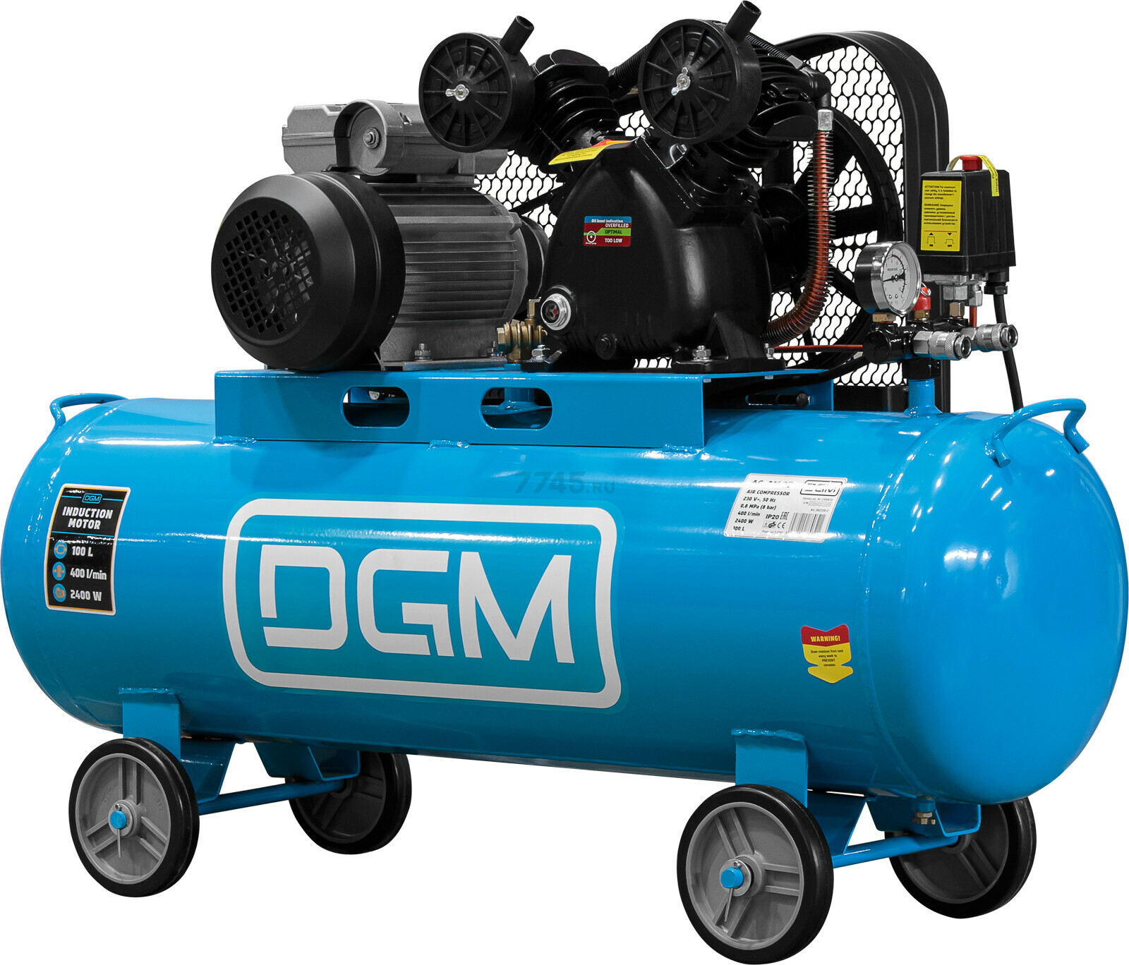 Компрессор DGM AC-2100B (DG2720-2) - Фото 5
