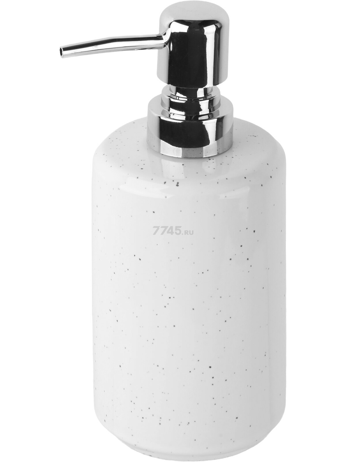 Дозатор для жидкого мыла PERFECTO LINEA Oceanic Sands белый (35-175001)