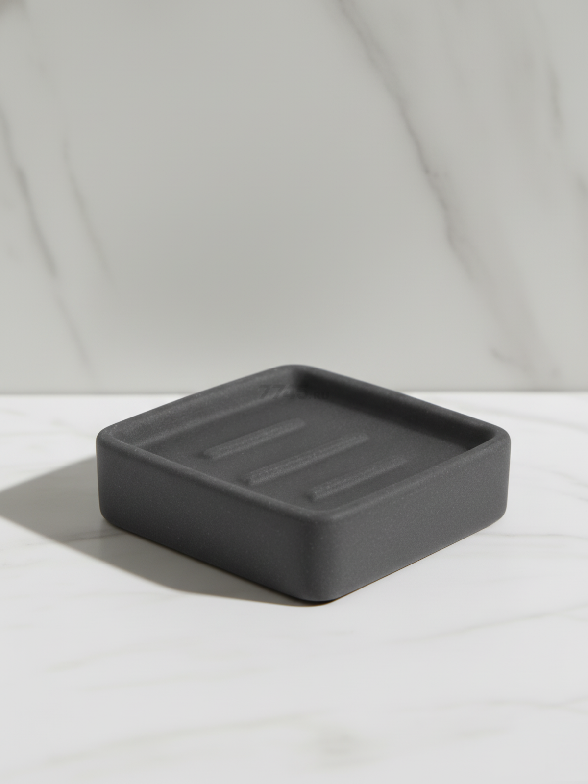 Мыльница PERFECTO LINEA Seashell Paradise серая (35-889003) - Фото 4