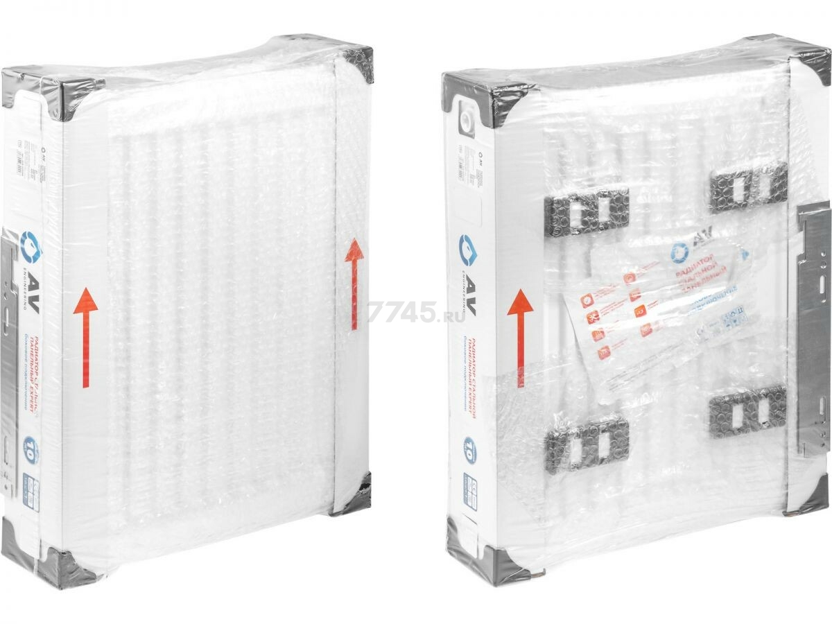 Радиатор стальной AV Engineering Expert ES 22-5-11 500х1100 мм (AVE-22511S) - Фото 2