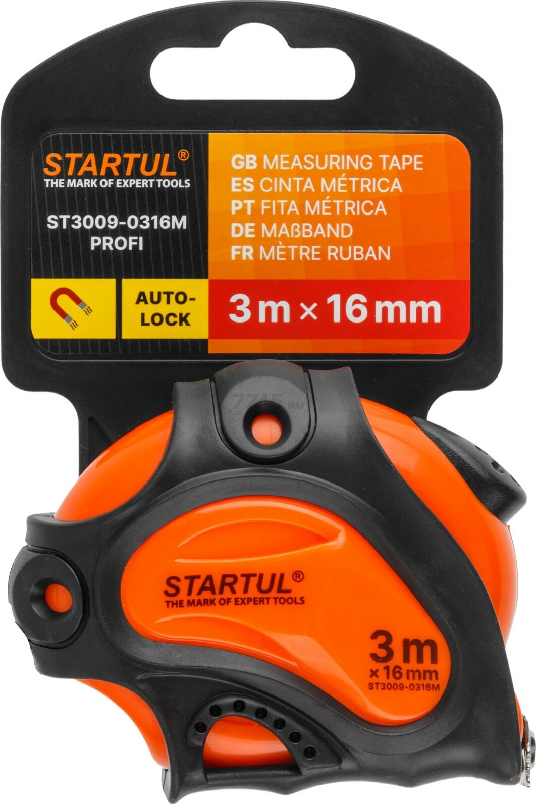 Рулетка 3 м STARTUL Profi (ST3009-0316M) - Фото 2