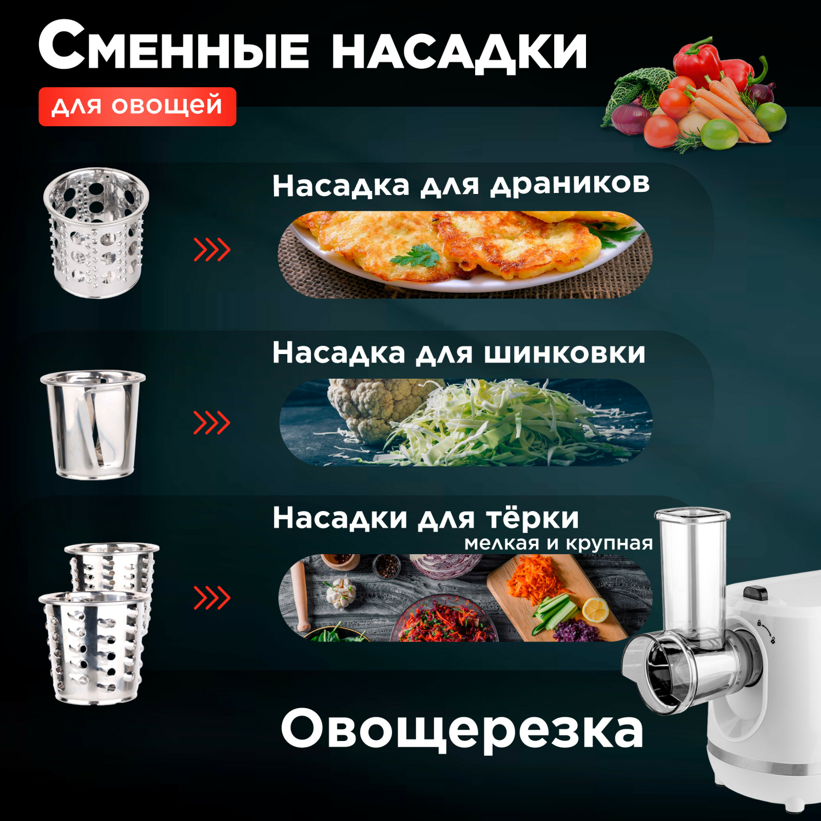 Мясорубка NORMANN AMG-553 - Фото 5