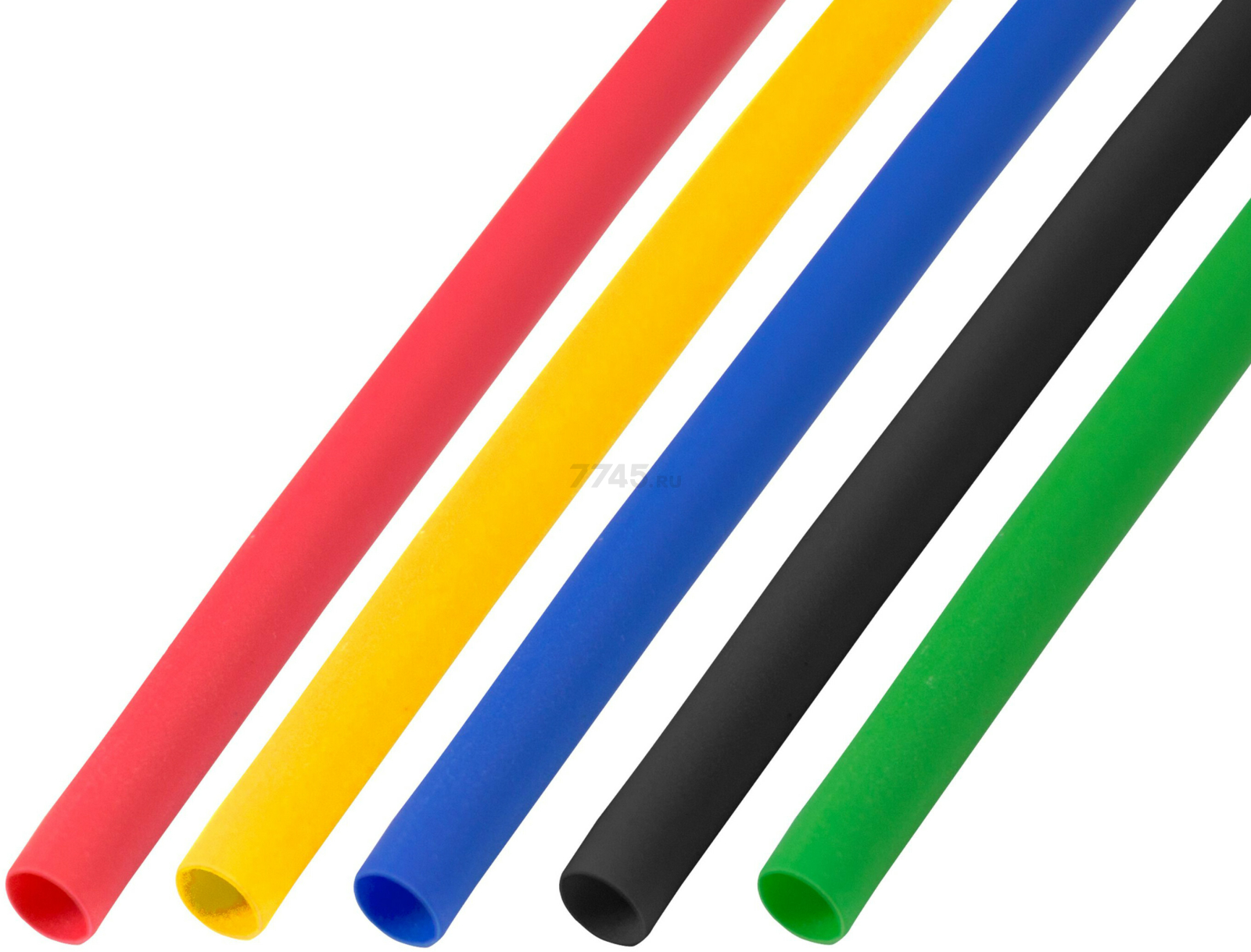 Набор термоусаживаемых трубок 6 мм ЮПИТЕР пять цветов 1 м 50 штук (JP7230-08) - Фото 2