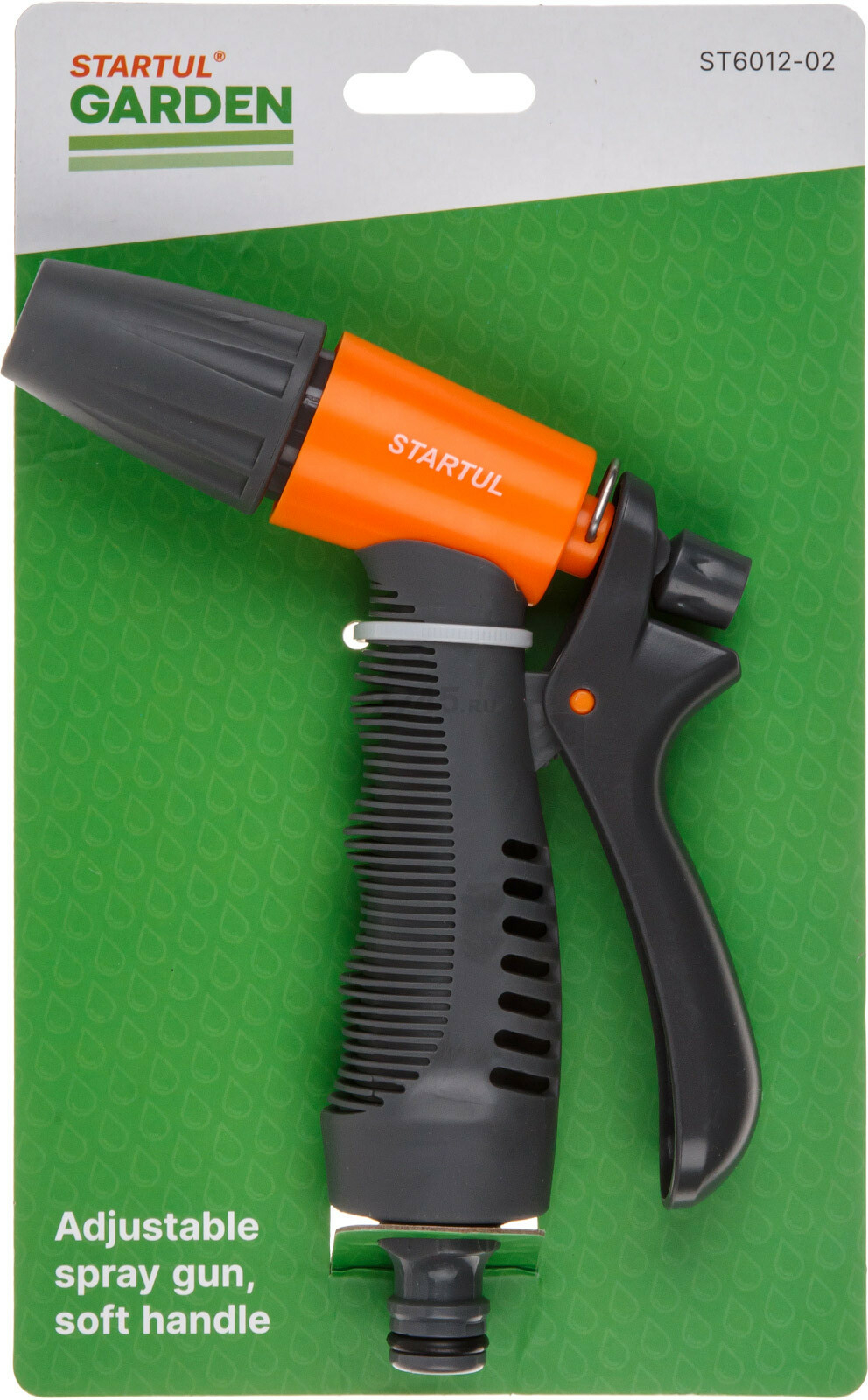 Пистолет-распылитель регулирующийся с мягкой ручкой STARTUL GARDEN (ST6012-02) - Фото 2