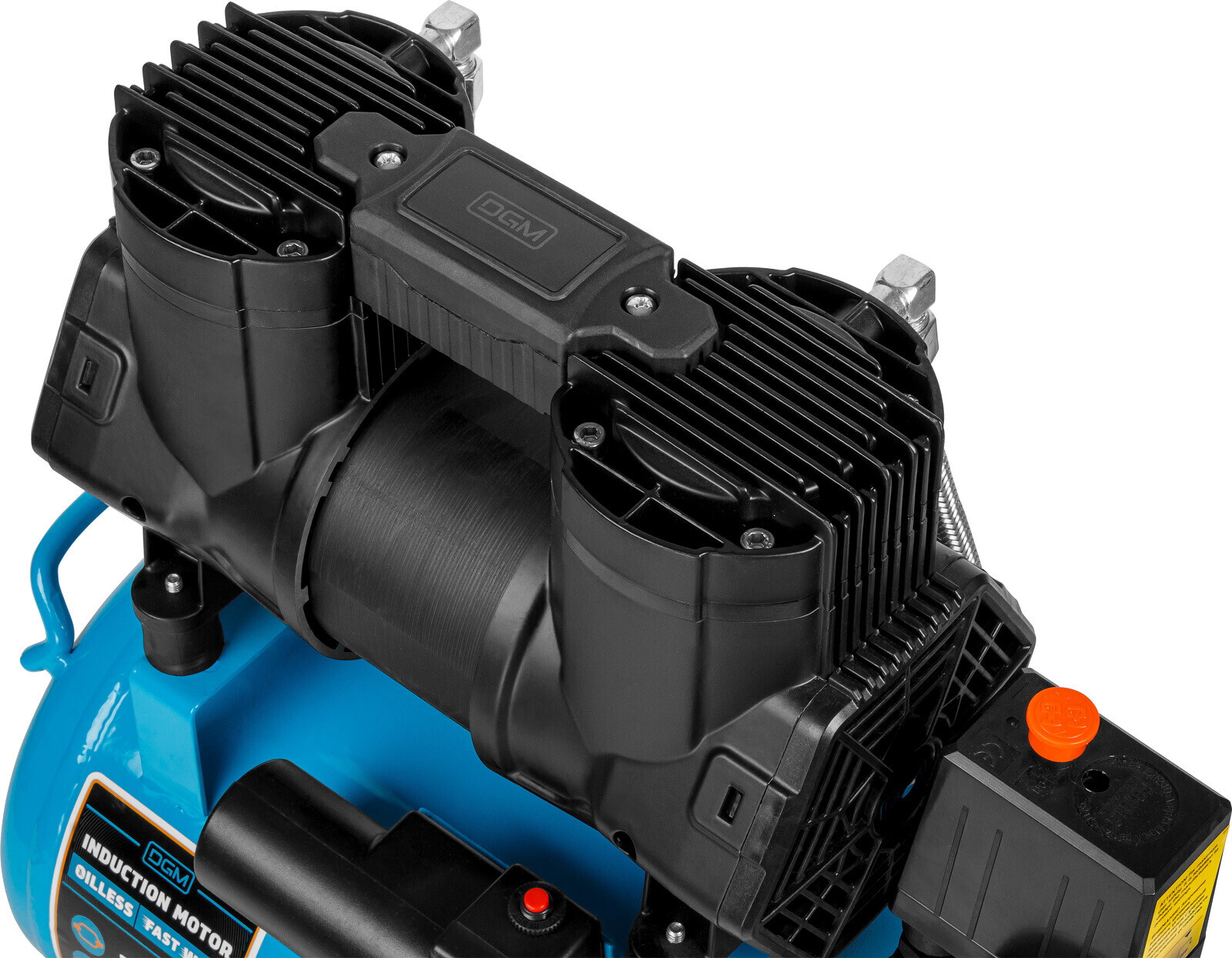 Компрессор безмасляный DGM AC-225F (DG2720-4) - Фото 9