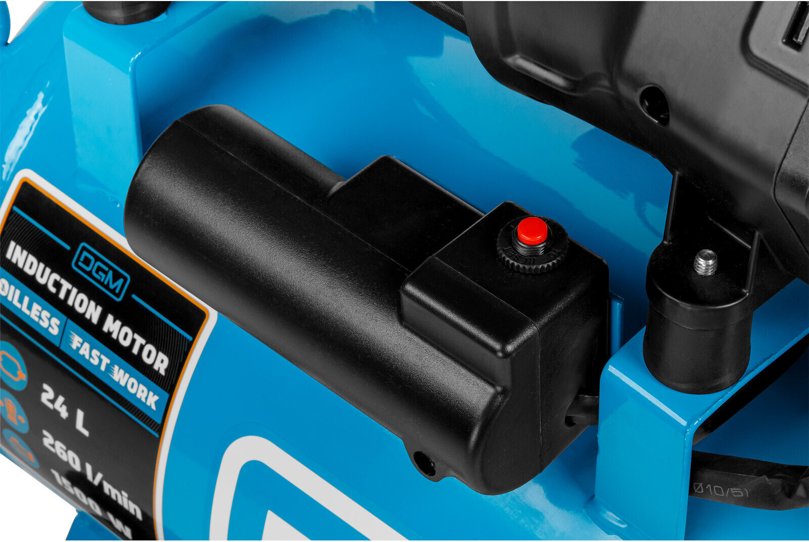 Компрессор безмасляный DGM AC-225F (DG2720-4) - Фото 11