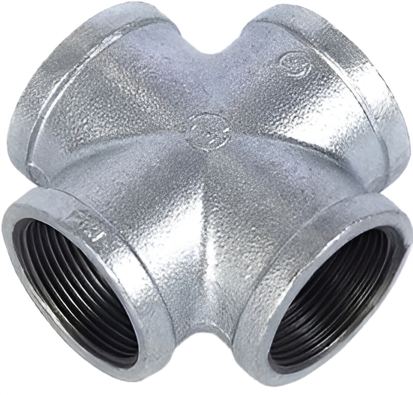 Крестовина чугунная 1 1/2" оцинкованная AV ENGINEERING (AVEС440000112)