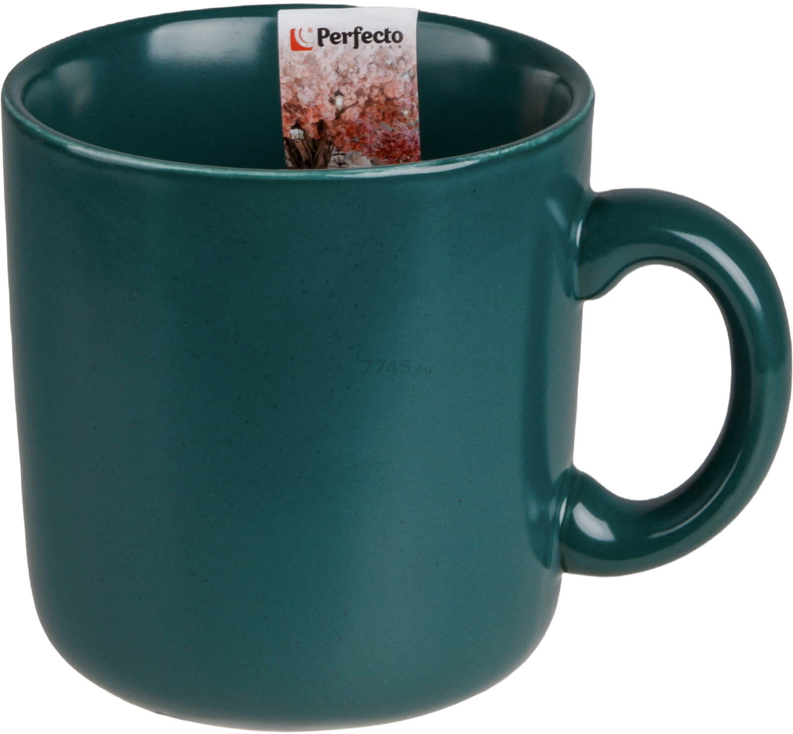 Кружка керамическая PERFECTO LINEA Asian зеленая 380 мл (30-380300)