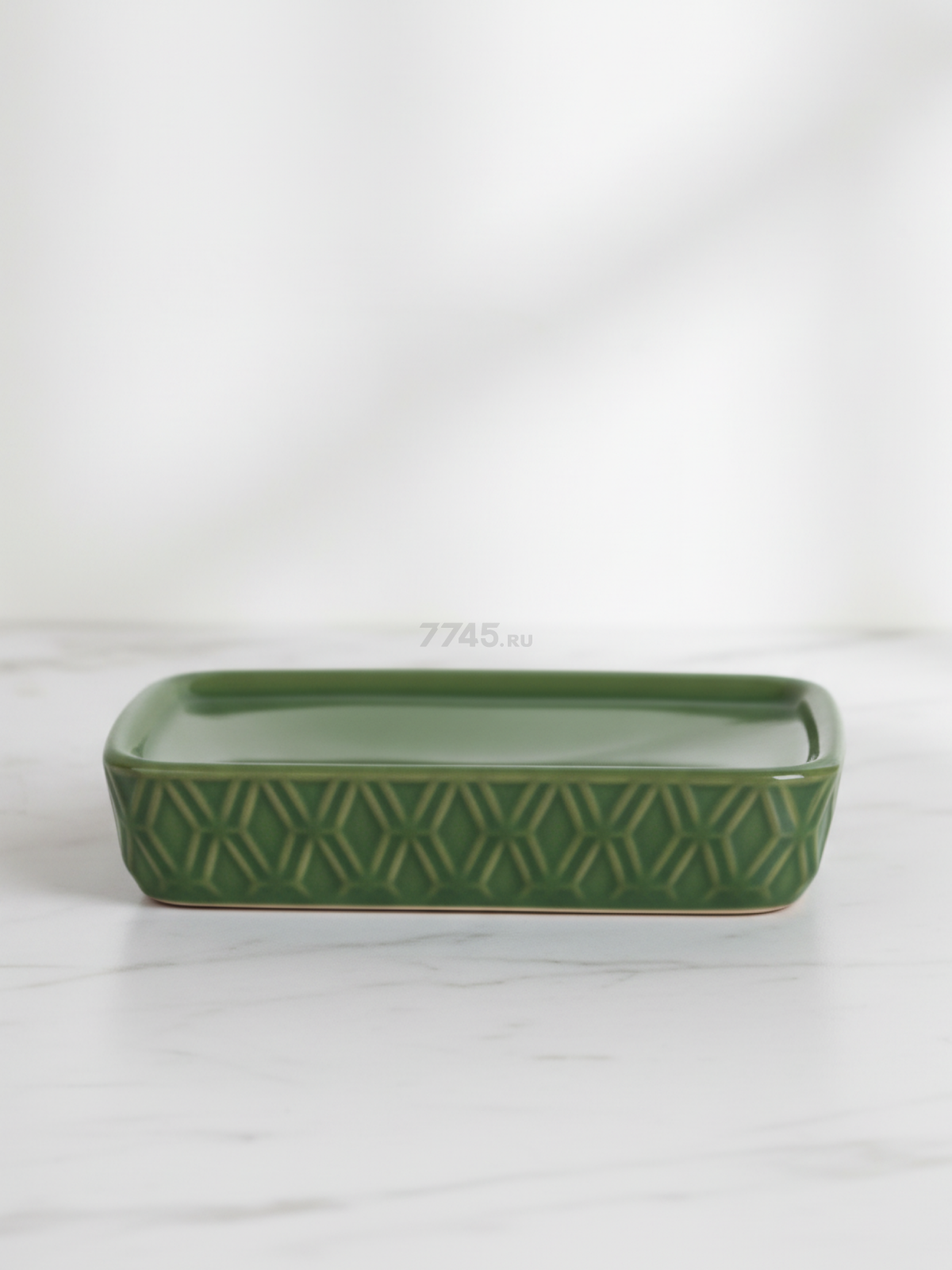 Мыльница PERFECTO LINEA Oasis зеленая (35-757003) - Фото 4