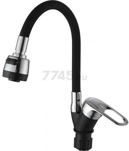 Смеситель для кухни ECONOCE серия 240 черный (EC0245BL) - Фото 11