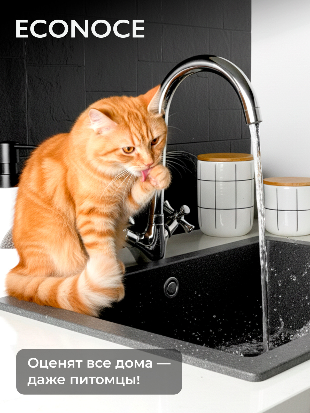 Смеситель для кухни ECONOCE серия 430 (EC0431) - Фото 6