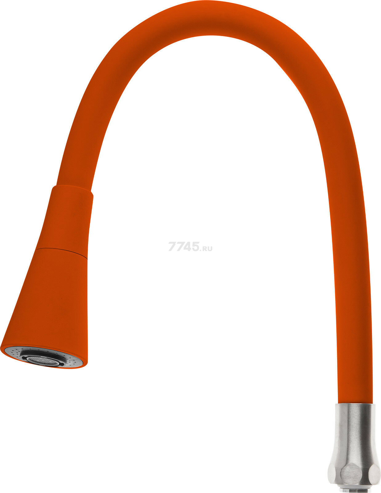 Излив гибкий для смесителя AV Engineering оранжевый (AVZAP-2SRNG)