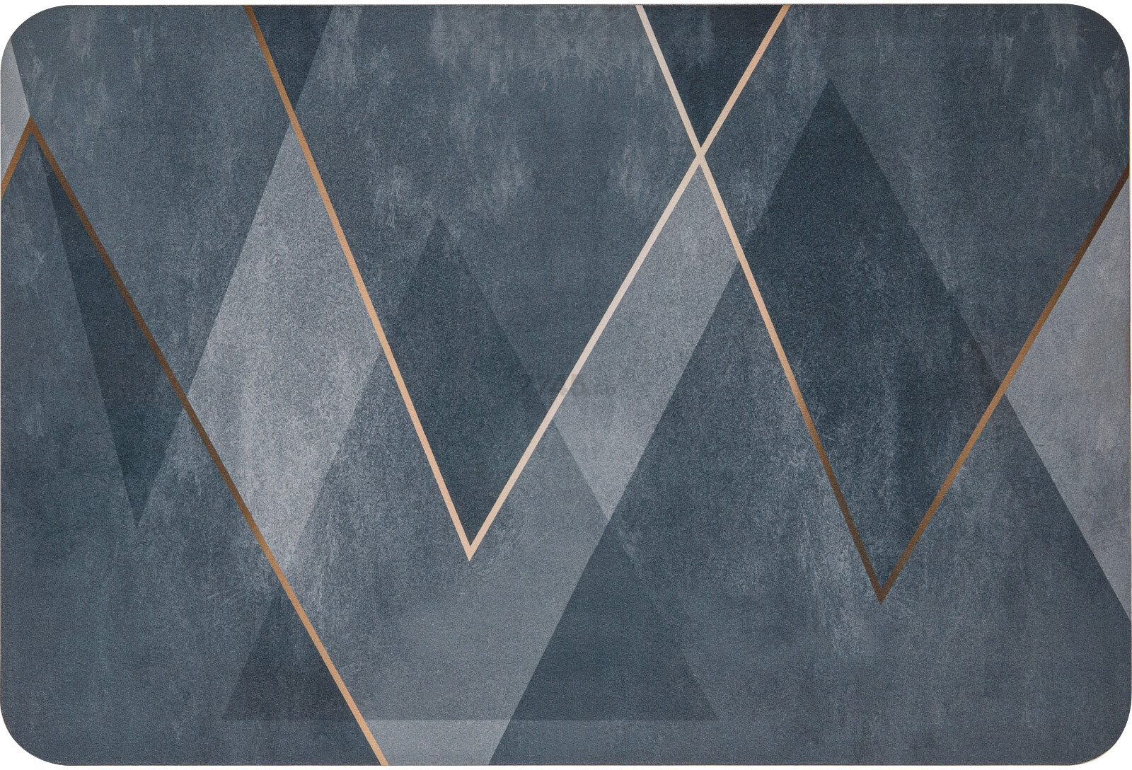 Коврик для ванной комнаты 40х60 см PERFECTO LINEA Diatomite Sharp Lines (22-406001)