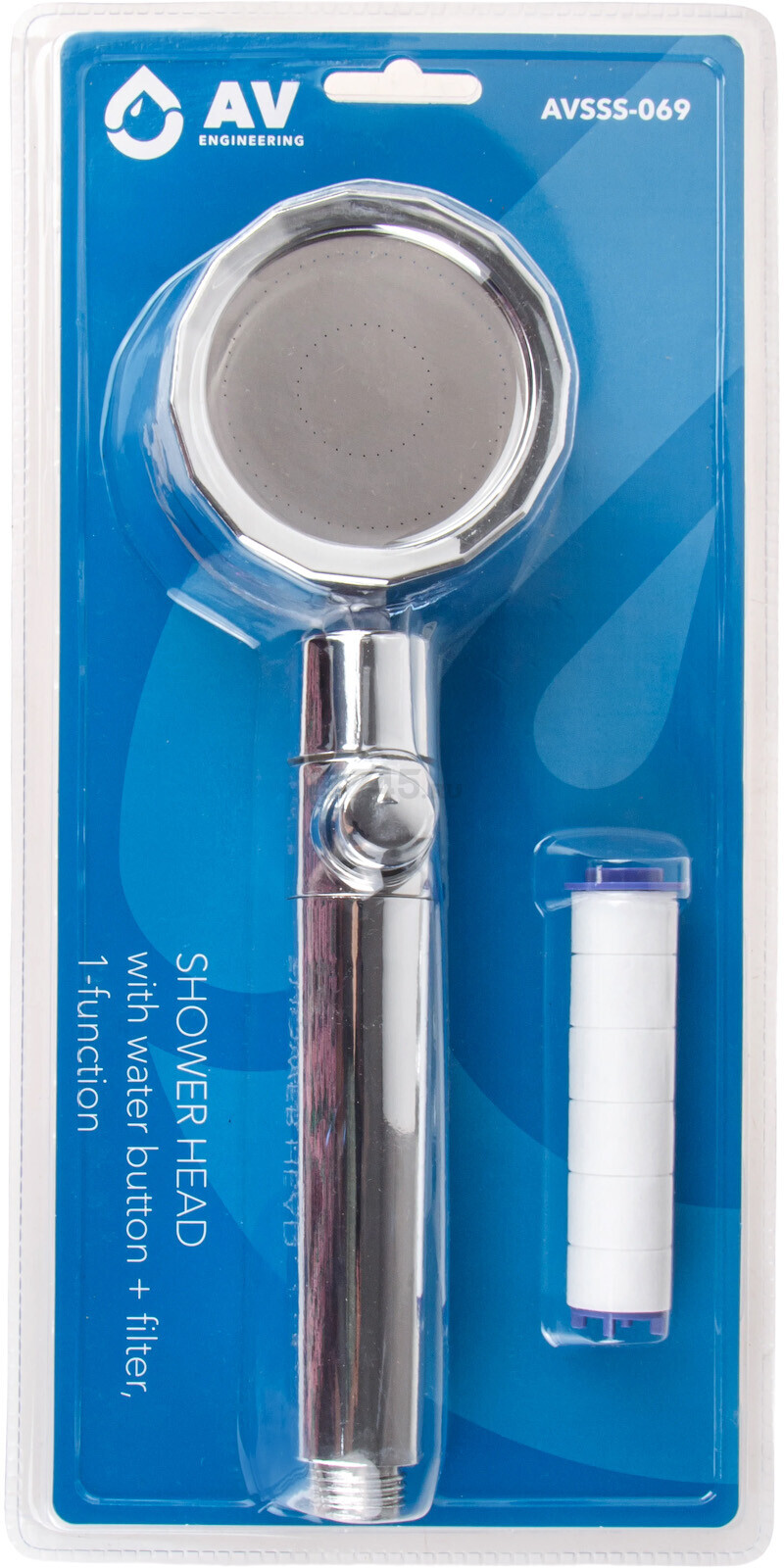 Лейка для душа AV ENGINEERING (AVSSS-069) - Фото 6