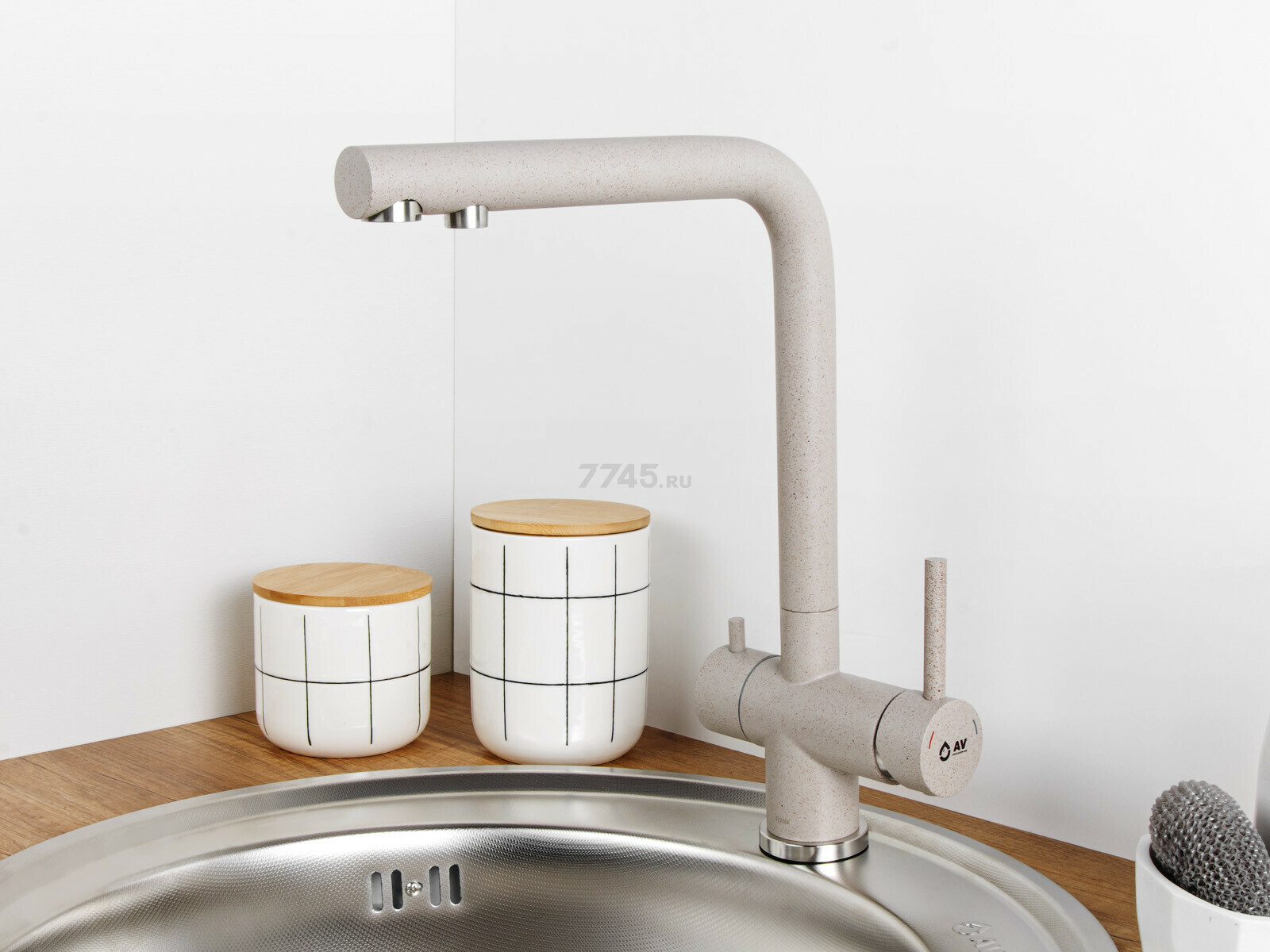Смеситель для кухни AV ENGINEERING Zar (AVZAR4-B304SNWF) - Фото 3