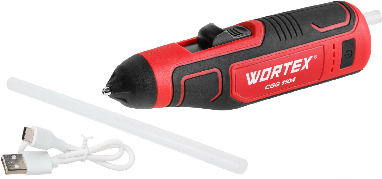Пистолет клеевой аккумуляторный WORTEX CGG 1104 (1334530)