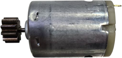 Двигатель 18В с шестерней для разбрасывателя садового WORTEX CSP1805 (PSP20D03CYA2-28+29)