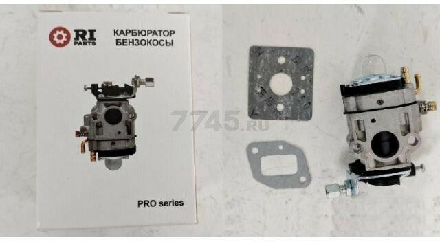 Карбюратор для бензокосы/триммера 43-52 см3 серия PRO (GTP-S0212-1) - Фото 2