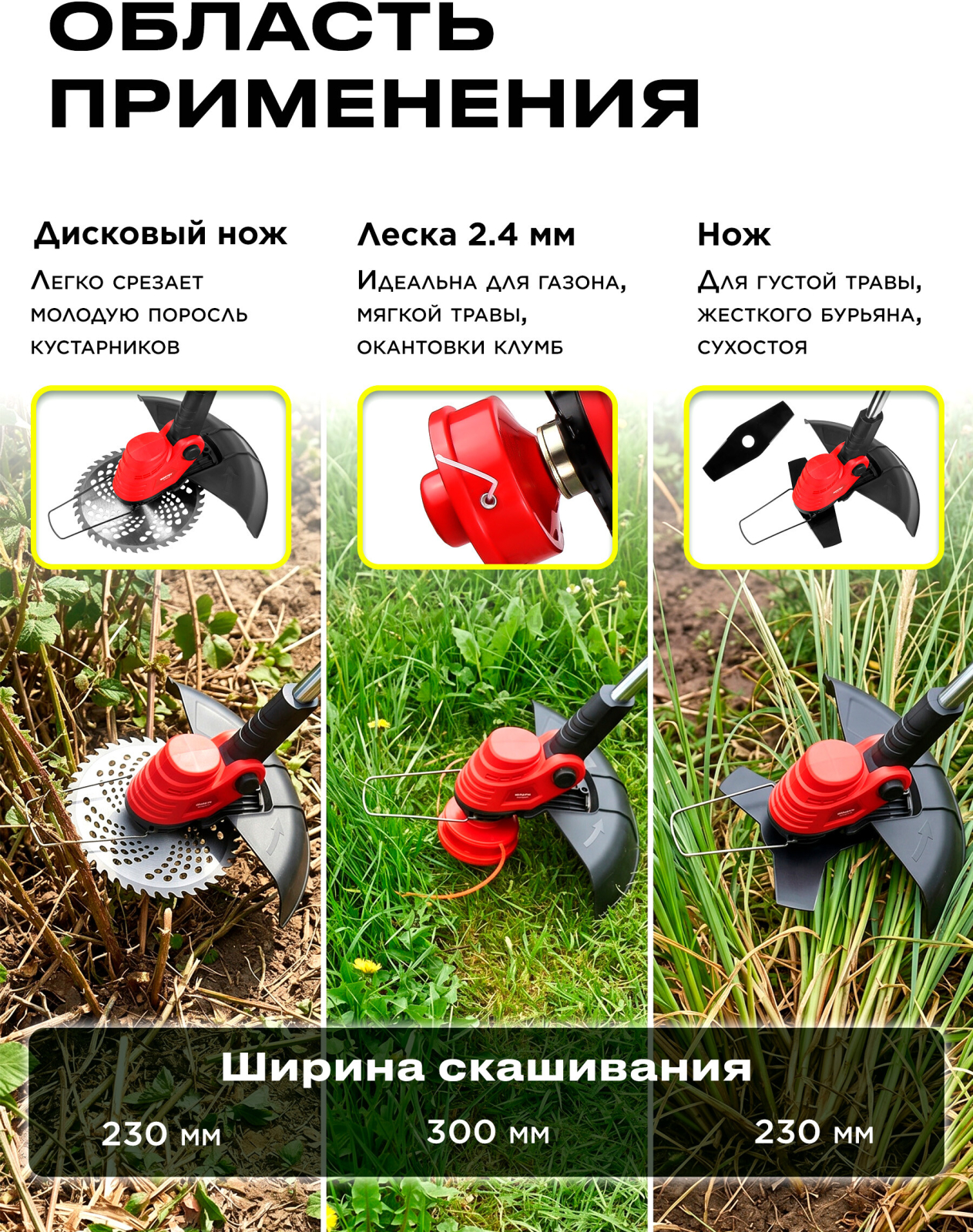 Триммер аккумуляторный WORTEX TB 3018-1 AT XLT SET (1333547) - Фото 3