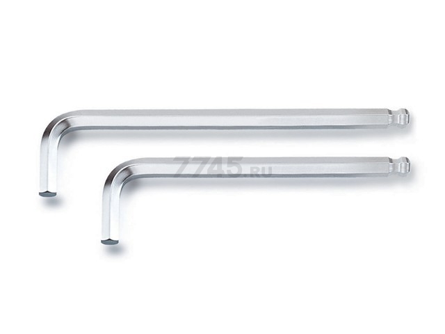 Ключ шестигранный 8х208х44 мм с шариком EXTRA LONG TOPTUL (AGBE0821)