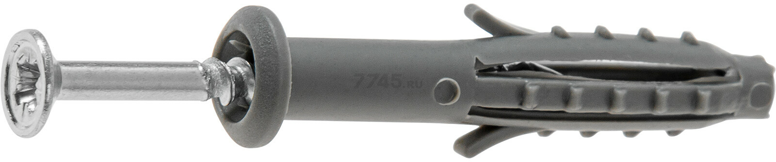 Дюбель-гвоздь с усом 6х40 мм полипропилен гриб STARFIX 10 штук (SMZ2-38255-10)