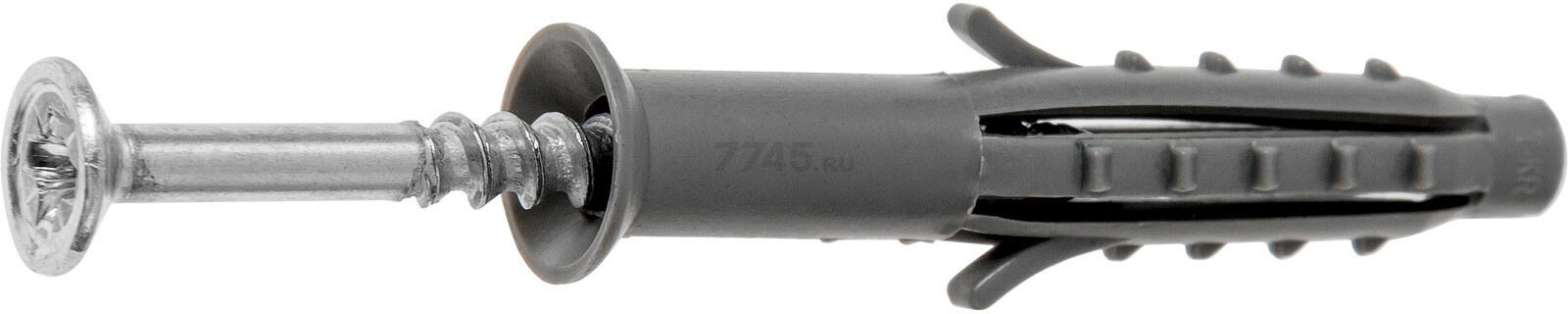 Дюбель-гвоздь с усом 6х40 мм полипропилен потай STARFIX 50 штук (SMP2-18216-50)