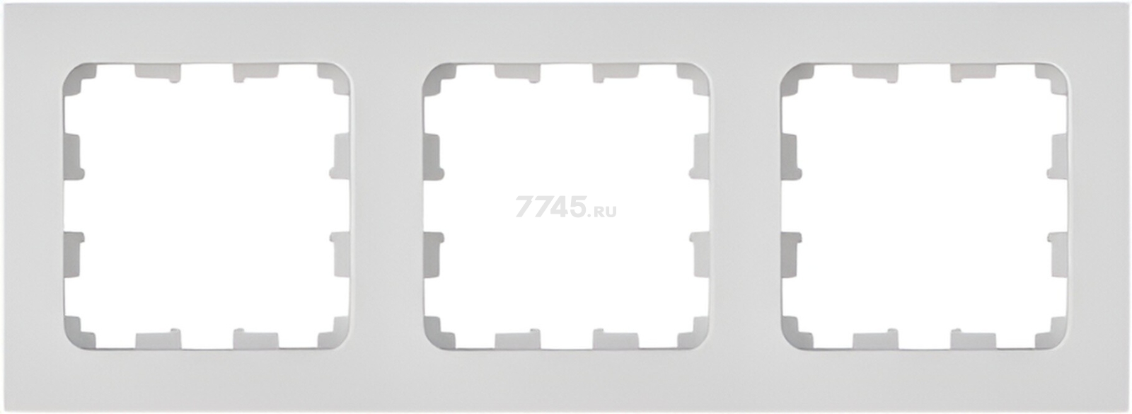 Рамка трехместная Astrum BYLECTRICA белая (ЮЛИГ.735212.573)