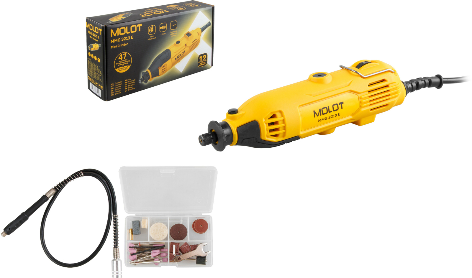 Гравер MOLOT MMG 3213 E (1326522) - Фото 7