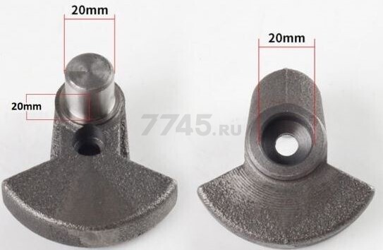 Коленвал для компрессора AC-125C (AC-125C-17) - Фото 2