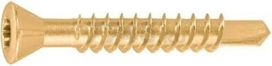 Шуруп для полов и паркета 3,2х30 мм желтый цинк TORX10 STARFIX 15000 штук (SM-19798-15000)