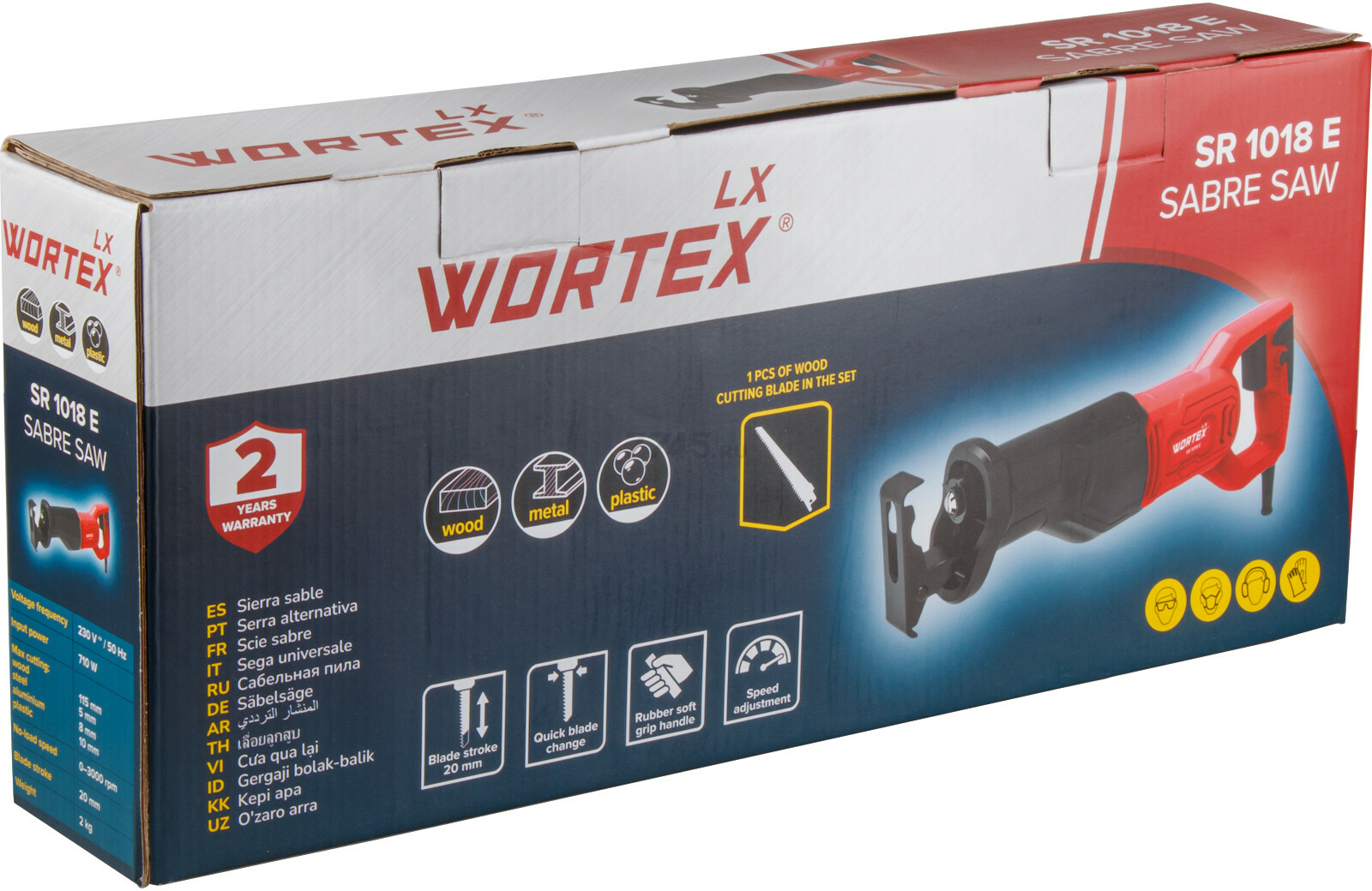 Пила сабельная WORTEX LX SR 1018 E (1326521) - Фото 7