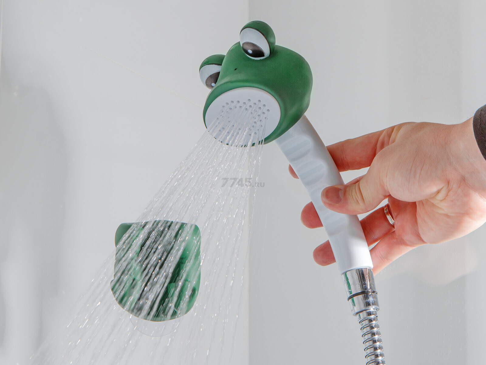Лейка для душа ECONOCE Лягушка (EC0729-1) - Фото 2