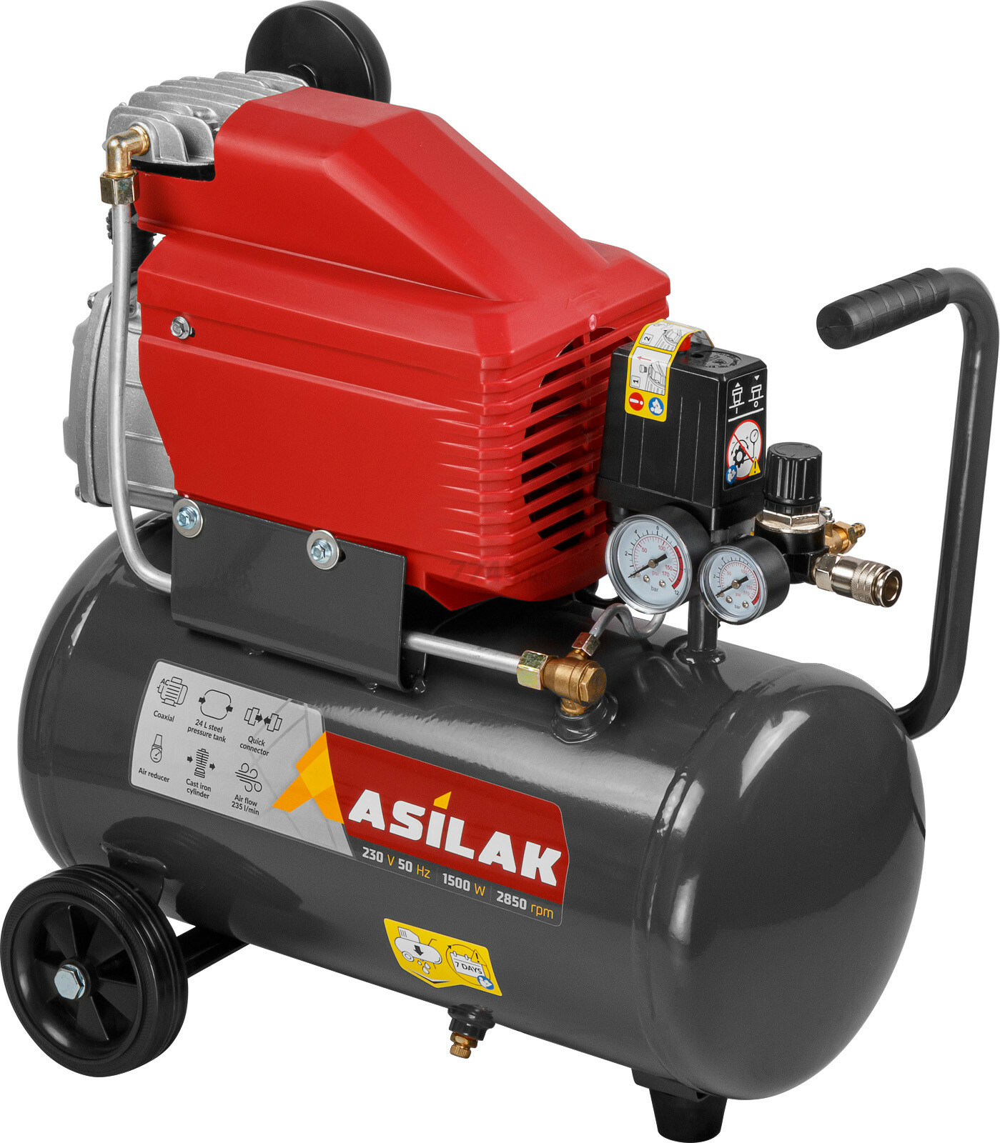 Компрессор ASILAK SLA-324 (AS2840-0) - Фото 6